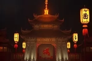 治愈短剧深夜食堂车的移动餐车灯箱封面