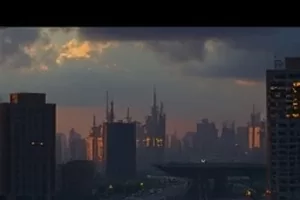 悬疑长剧雾港谜踪的码头夜雨场景封面